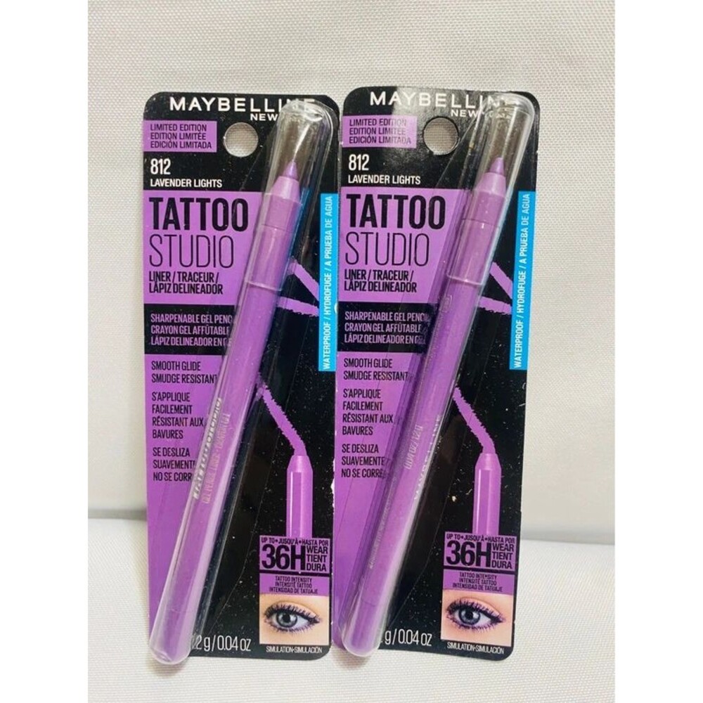 Maybelline Tattoo Studio Gel Eyeliner – 812 Lavender Lights (Limited Edition)